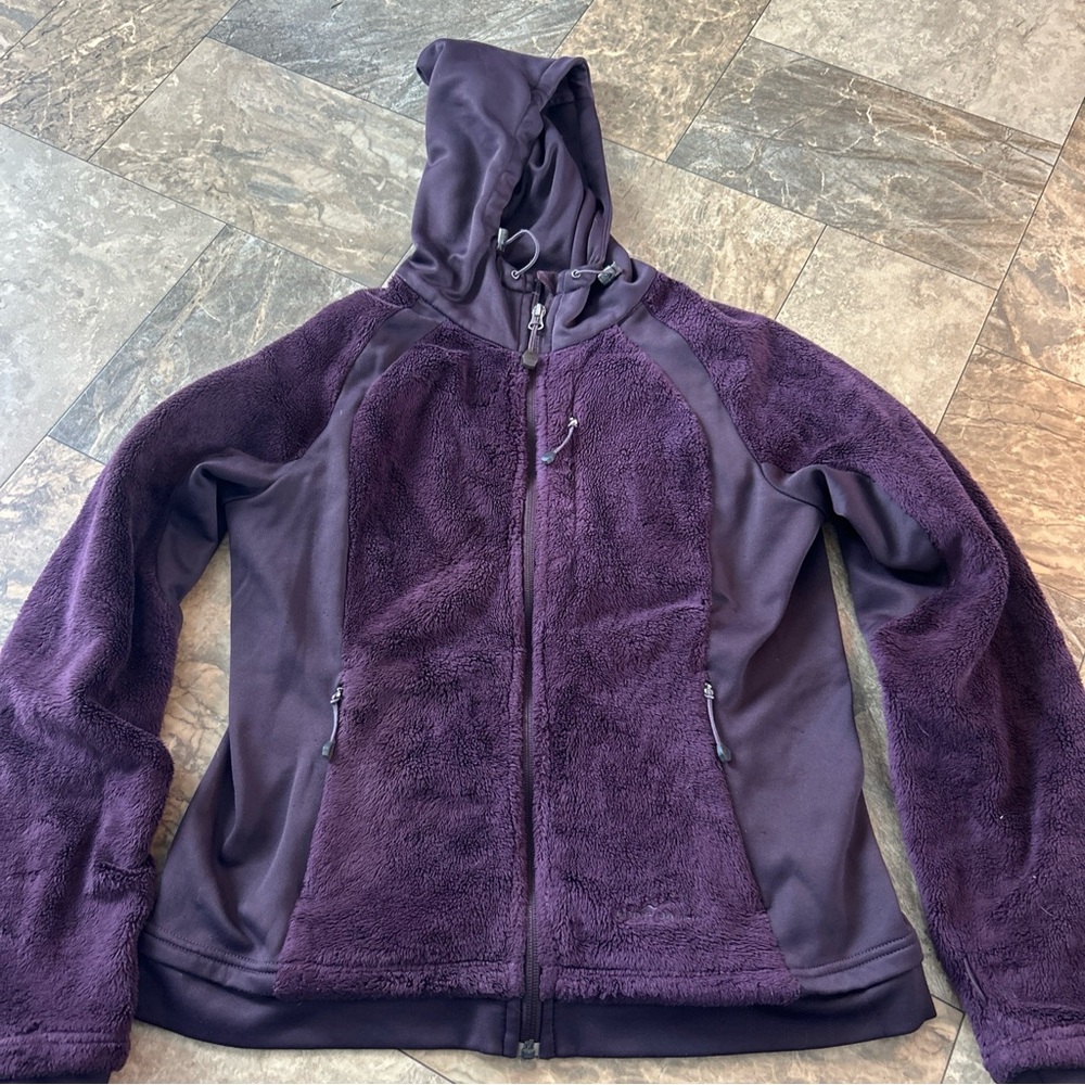 Eddie Bauer Purple Hooded Jacket